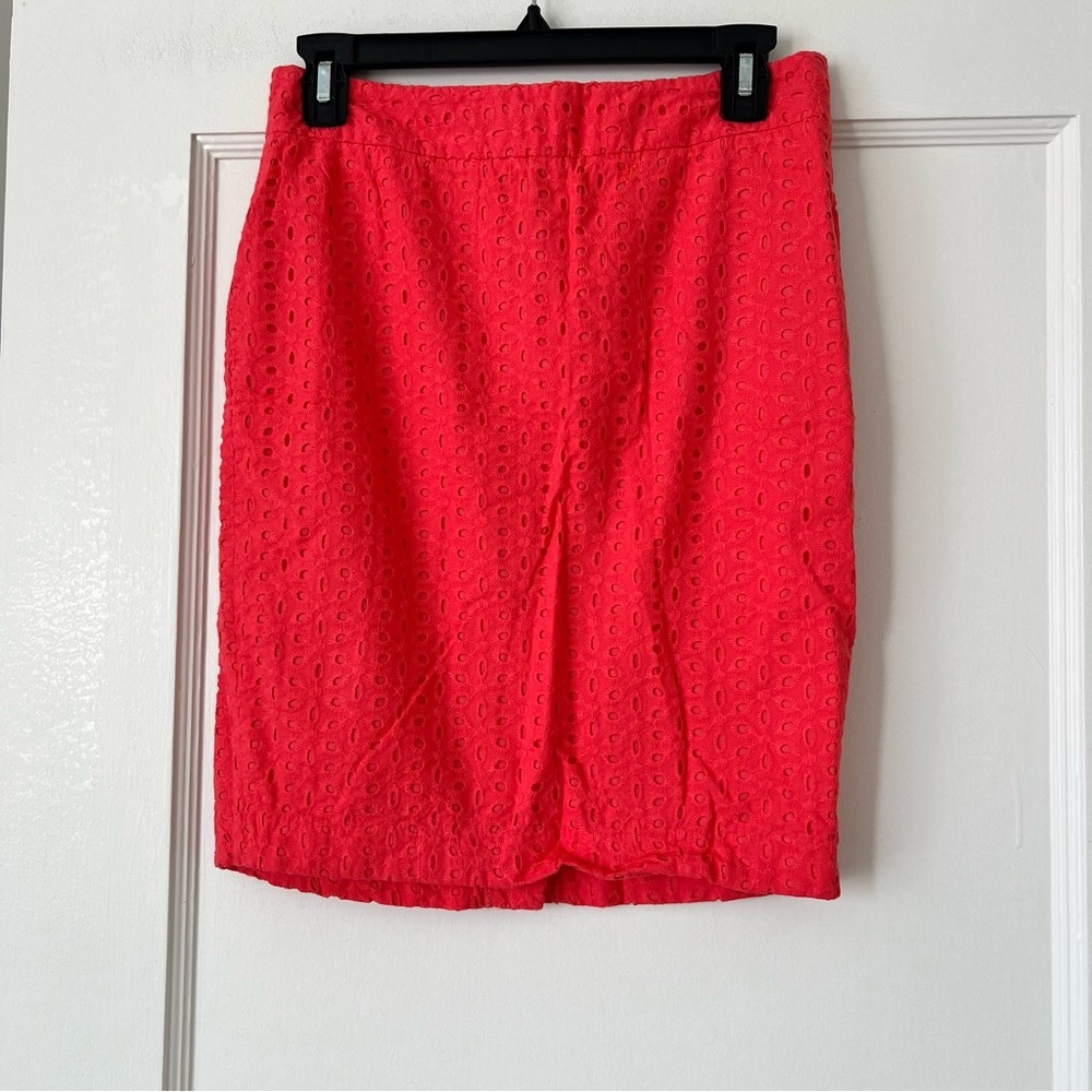 Vintage Forever 21 Coral Pink Crochet Skirt Size 4 NWOT